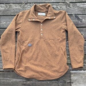 Deso Women's Brown Fleece Tunic